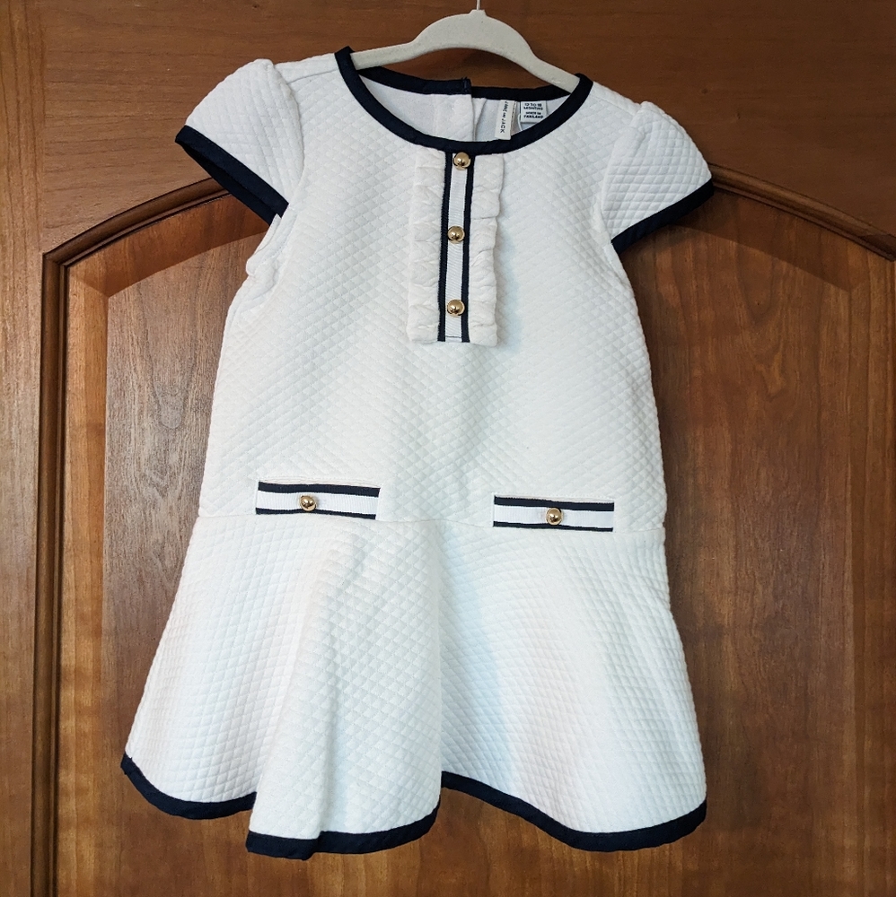 White Janie and Jack dress